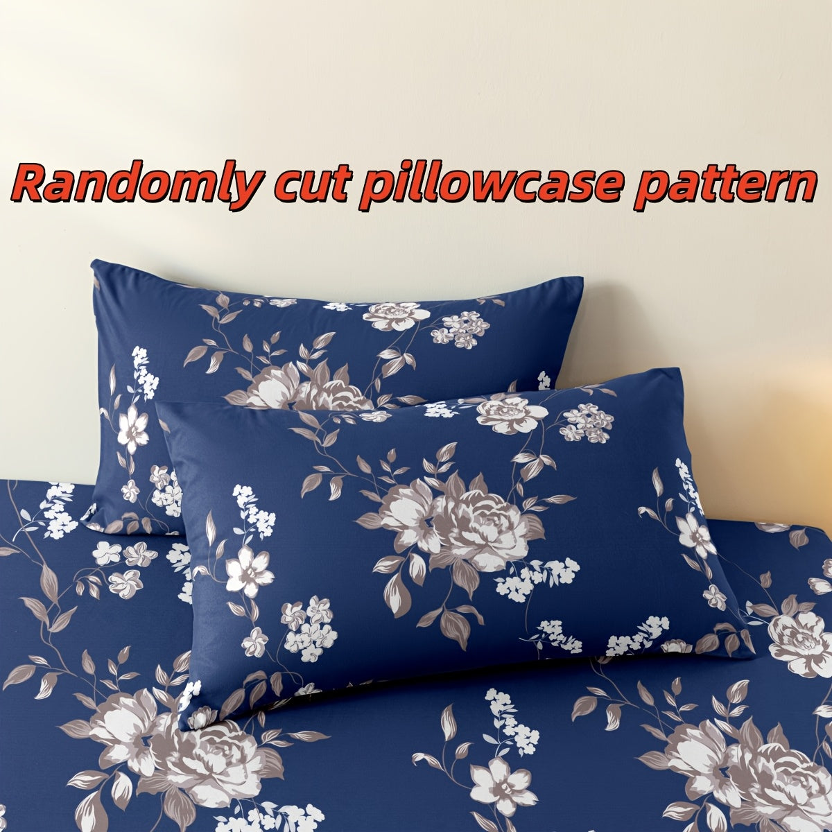 3pcs Fitted Sheet Set: 1 Fitted Sheet + 2 Pillowcases. Premium Printed Fitted Sheet. Combines Comfort and Style. Modern Design. Suitable for Student Dormitories, Small Bedrooms, and Hotels. All-season Use. No Filling. Soft, Skin-friendly, Breathable