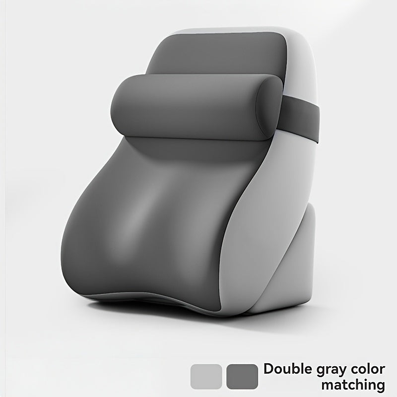Adjustable Backrest Support Pillow for Sitting or Leaning, Ergonomic Cushion for Reading, Resting and Relaxing at Home, Soft Neck & Lower Back Support, Multi-Angle Design for Comfortable Lounge Seating
