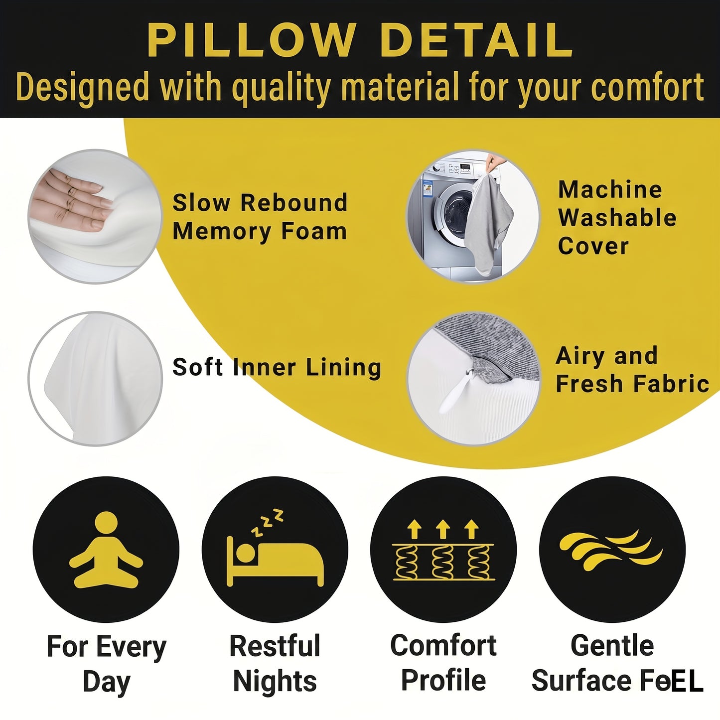 Memory Foam Knee Pillow for Side Sleepers – Long 14'' Leg Support Cushion, Keeps Knees Separated. Neutrally with Washable Breathable Cooling Cover in Large Gray - Ideal Comfort During Pregnancy and Nighttime, Contoured Shape, Ergonomic Design