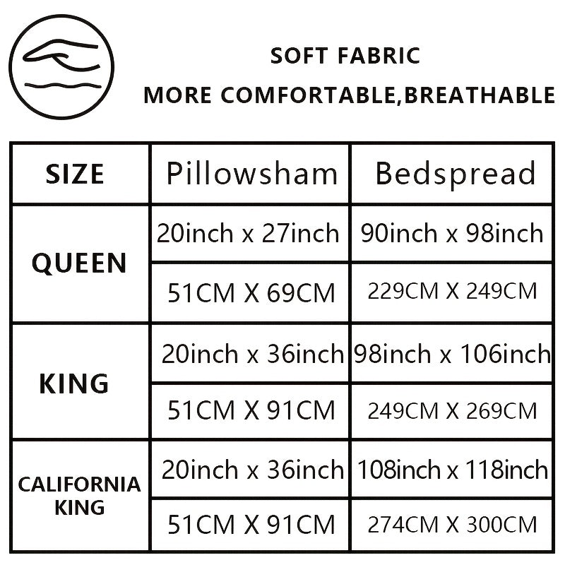 Lightweight Teal Cotton Quilt Comforter Set, Consisting of 3pcs Including 2 Pillowcases, Featuring a Reversible Turquoise Bedspread Suitable for All Seasons, Ideal for a Farmhouse Style
