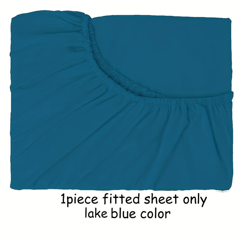 100% Microfiber Ultra-Soft 60"x80" Full/Queen Size Fitted Sheet, Fits Up to 14" Deep Pocket Mattress, Hotel Style Bedding Mattress Protector, Machine Washable, Fade-Resistant, Dark Gray