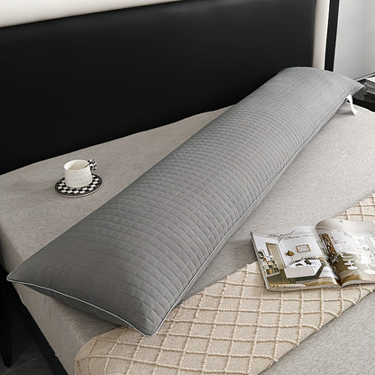 Queen/King Size Body Pillow - Extended Length Cervical Support Pillow for Back, Neck Lower Back, Pregnancy, - Hypoallergenic, Machine Washable, Compressible Bed Pillow for Adults, Couples