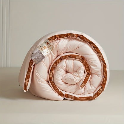 New Modern Style Australian Wool Quilt - Thick And Warm, Suitable for Autumn And Winter, Quilted Design, Filling: Wool + Superfine Fiber, Soft And Skin-Friendly Warm Bedding for Autumn And Winter