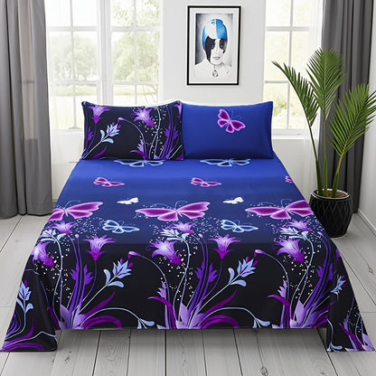 1pc Flat Bed Sheet, Fits Hair and Skin Perfectly for Comfortable Sleep, Suitable for Bedroom, Living Room, and Dormitory Bedding