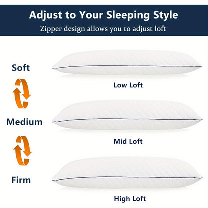 Cooling Body Pillows for Adults Sleeping, Big Large Firm Full Body Pillow for Side Sleeper, 20X54 Inch
