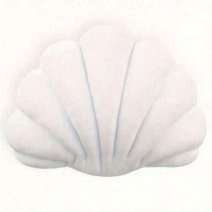 Soft & Plush Shell Pattern Throw Pillow - Versatile Decorative Cushion for Sofa and Bed, Machine Washable - Ideal for Christmas, Thanksgiving, Halloween, New Year, Weddings, and Home Decor