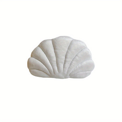 Soft & Plush Shell Pattern Throw Pillow - Versatile Decorative Cushion for Sofa and Bed, Machine Washable - Ideal for Christmas, Thanksgiving, Halloween, New Year, Weddings, and Home Decor