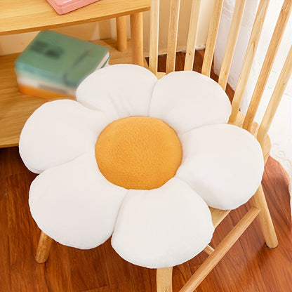 1pc Cozy Flower-Shaped Plush Pillow - Hypoallergenic, Allergy-Friendly Sofa &  Seat Cushion in Pastel Tie-Dye | Ideal for Home Decor, Birthday, Easter &  Gifts |,  Clean Only, Throw Pillows for Couch for Halloween and Christmas