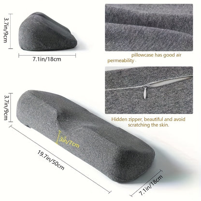1pc Cervical Neck Pillow for Posture & - Pillow with C-Shaped Curve, Spinal Aid, -Snoring Sleep Aid, Neck & Back for Side/Back Sleepers, &