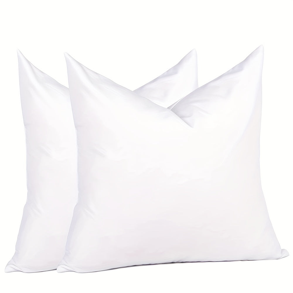 1pc Pure Down Feathers Pillow For Recliner, Bed Sofa Couch Decor, Square Pillow Home Decor