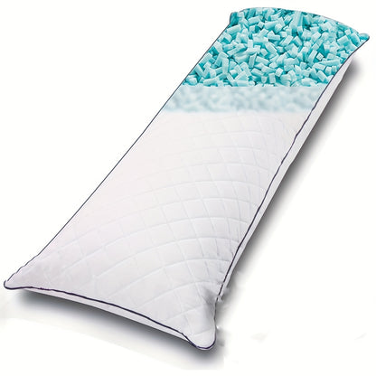 Cooling Body Pillows for Adults Sleeping, Big Large Firm Full Body Pillow for Side Sleeper, 20X54 Inch