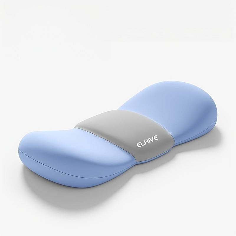 Bed Lumbar Pillow - Ergonomic Butterfly Wing Design, 3D Waist Wrapping And Curved Cradle, Engineering Zoned for Back/Hip, Enlarged Surface Fits All Positions (Back/Side), Soft Contoured Comfort for Restful Night