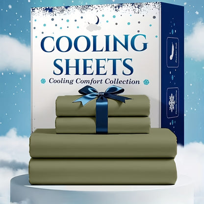 4/6-Piece Luxury Sheet Set - Breathable & Cooling Sheets - Hotel Luxury Bed Sheets Set - Easy & Secure Fit - Soft, Wrinkle Free & Comfy Sheets Set - Sheet Set with Extra Deep Pockets-4PC Random Color