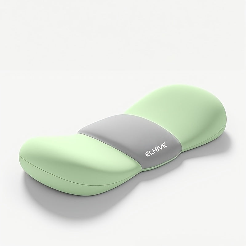 Bed Lumbar Pillow - Ergonomic Butterfly Wing Design, 3D Waist Wrapping And Curved Cradle, Engineering Zoned for Back/Hip, Enlarged Surface Fits All Positions (Back/Side), Soft Contoured Comfort for Restful Night