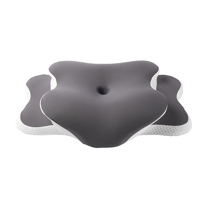 Adjustable Orthopedic Pillow, Ergonomic Design with Cover, Zipper Pillowcase, Soft Support for Back And Stomach Sleepers