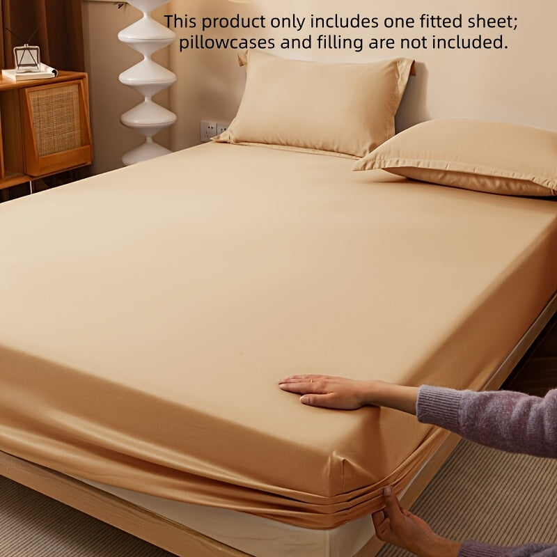 A Soft and Breathable Fitted Sheet, Ultra-fine Fiber Bed-dark Blue,, Machine Washing, Comfortable Bed Supplies Throughout the Season, Comfortable Solid Color Design