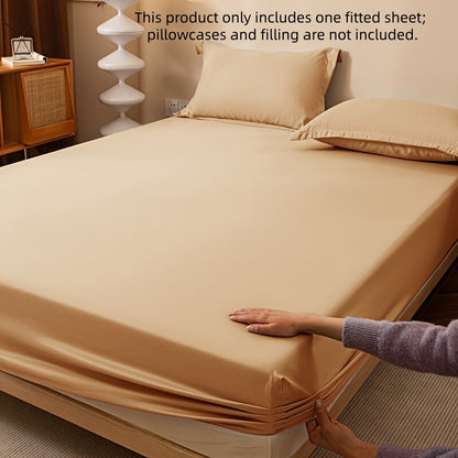 A Soft and Breathable Fitted Sheet, Ultra-fine Fiber Bed-dark Blue,, Machine Washing, Comfortable Bed Supplies Throughout the Season, Comfortable Solid Color Design