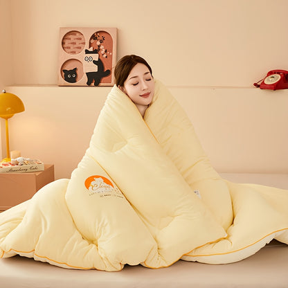 This Ultra-Soft And Fluffy Warm Quilt for Autumn And Winter Features a Cute Cat Pattern. It'S Beneficial for Sleep And Filled with Ultra-Fine Microfiber, Suitable for Bedrooms, Guest Rooms, Dormitories, And Outdoor Camping