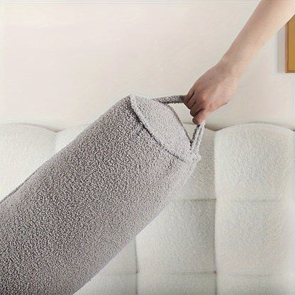 Teddy Long Body Pillow for Women Side Sleepers with Leg Wedge, Men's Version Bedroom Sleeping Pillow, Specialized Bed Pillow