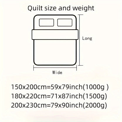 1pc of Printed Warm Quilt, Quilt Filling