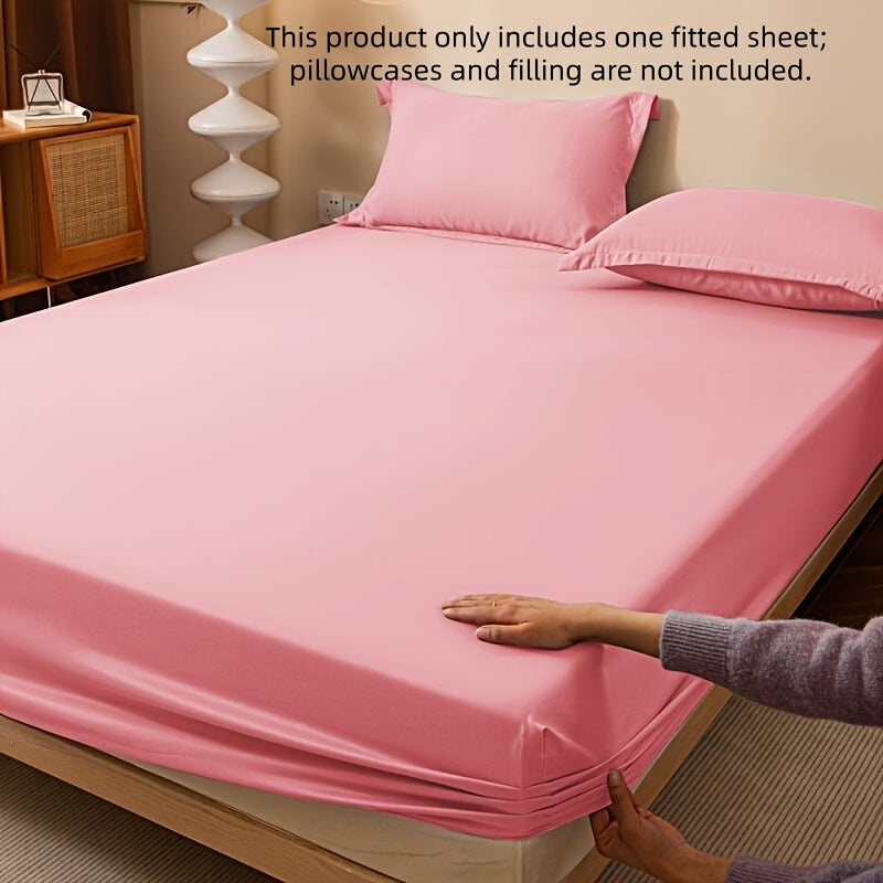 A Soft and Breathable Fitted Sheet, Ultra-fine Fiber Bed-dark Blue,, Machine Washing, Comfortable Bed Supplies Throughout the Season, Comfortable Solid Color Design