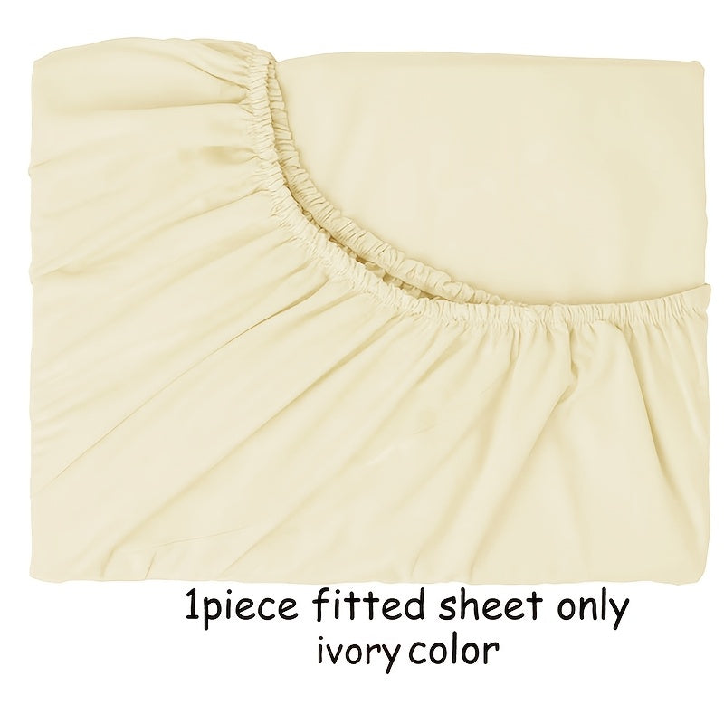 100% Microfiber Ultra-Soft 60"x80" Full/Queen Size Fitted Sheet, Fits Up to 14" Deep Pocket Mattress, Hotel Style Bedding Mattress Protector, Machine Washable, Fade-Resistant, Dark Gray