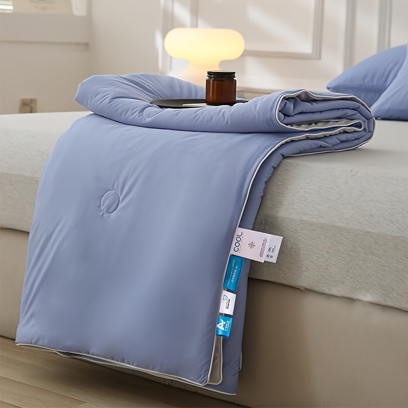 1pc Cool Quilt Large Size for Single and Double Beds, Cold Touch Fabric Absorbs Body Heat, Double-sided Cool Design Soft and Fluffy Blanket, Suitable for Sweating and Hot Sleeping at Night
