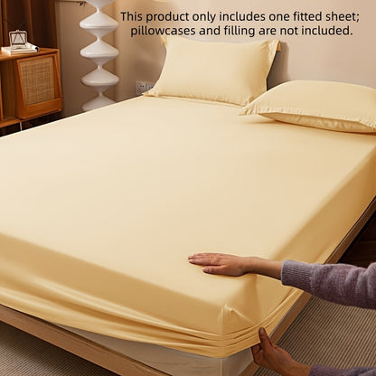 A Soft and Breathable Fitted Sheet, Ultra-fine Fiber Bed-dark Blue,, Machine Washing, Comfortable Bed Supplies Throughout the Season, Comfortable Solid Color Design