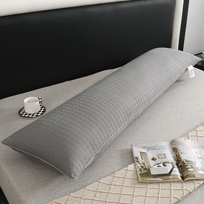 Queen/King Size Body Pillow - Extended Length Cervical Support Pillow for Back, Neck Lower Back, Pregnancy, - Hypoallergenic, Machine Washable, Compressible Bed Pillow for Adults, Couples