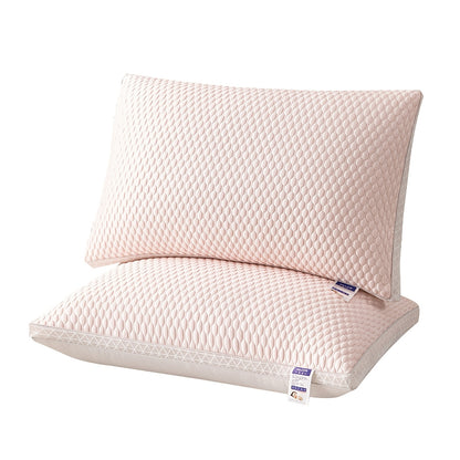 2pcs Pillow Core, Cervical Spine Protection, Promote Deep Sleep Pillow, Household Pillow, Moisture Absorption, Breathable, Bedding Pillow, Suitable for Living Room, Bedroom, Home Decoration