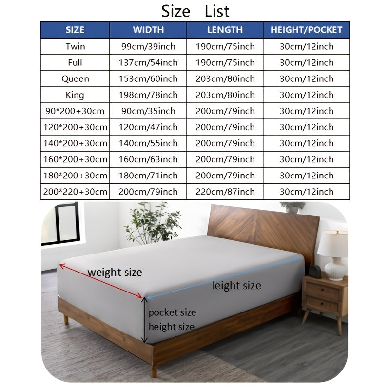 100% Microfiber Ultra-Soft 60"x80" Full/Queen Size Fitted Sheet, Fits Up to 14" Deep Pocket Mattress, Hotel Style Bedding Mattress Protector, Machine Washable, Fade-Resistant, Dark Gray
