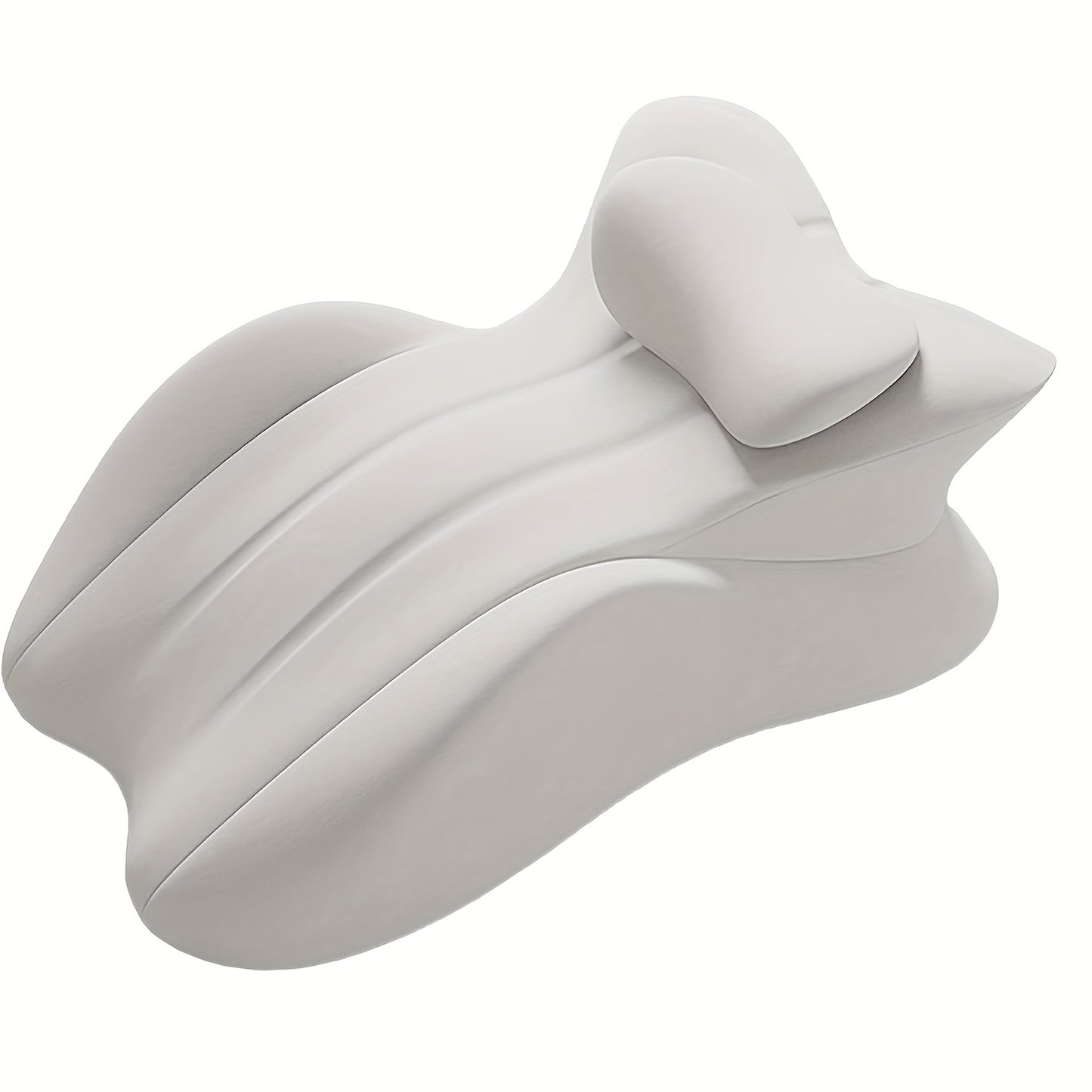 Adult Ergonomic Reading Pillow for Prone, Lying And Sitting In Bed, Wedge Pillow for Headboard, Ergonomic Bed Wedge Pillow for Chin & Back Support, Ideal for Massage And Sleeping