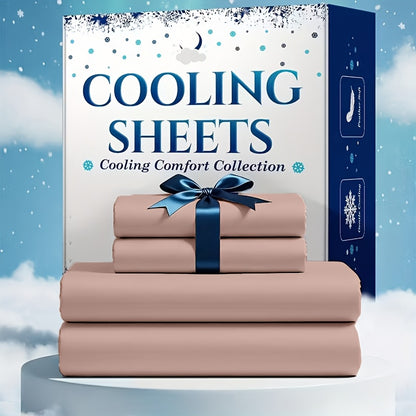 4/6-Piece Luxury Sheet Set - Breathable & Cooling Sheets - Hotel Luxury Bed Sheets Set - Easy & Secure Fit - Soft, Wrinkle Free & Comfy Sheets Set - Sheet Set with Extra Deep Pockets-4PC Random Color