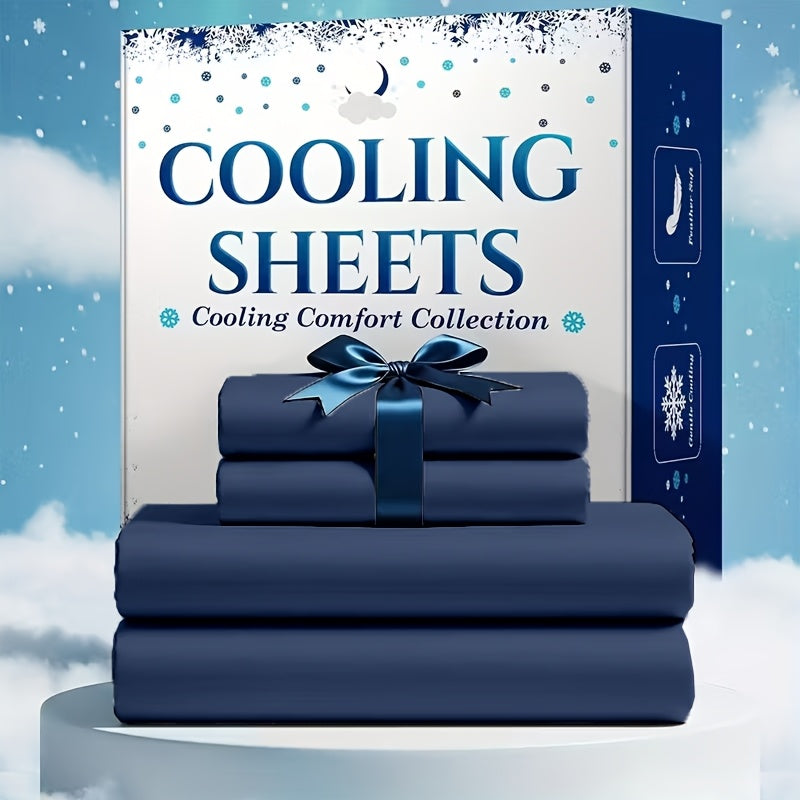 4/6-Piece Luxury Sheet Set - Breathable & Cooling Sheets - Hotel Luxury Bed Sheets Set - Easy & Secure Fit - Soft, Wrinkle Free & Comfy Sheets Set - Sheet Set with Extra Deep Pockets-4PC Random Color