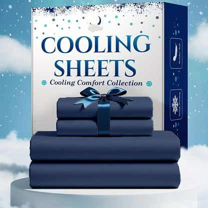 4/6-Piece Luxury Sheet Set - Breathable & Cooling Sheets - Hotel Luxury Bed Sheets Set - Easy & Secure Fit - Soft, Wrinkle Free & Comfy Sheets Set - Sheet Set with Extra Deep Pockets-4PC Random Color