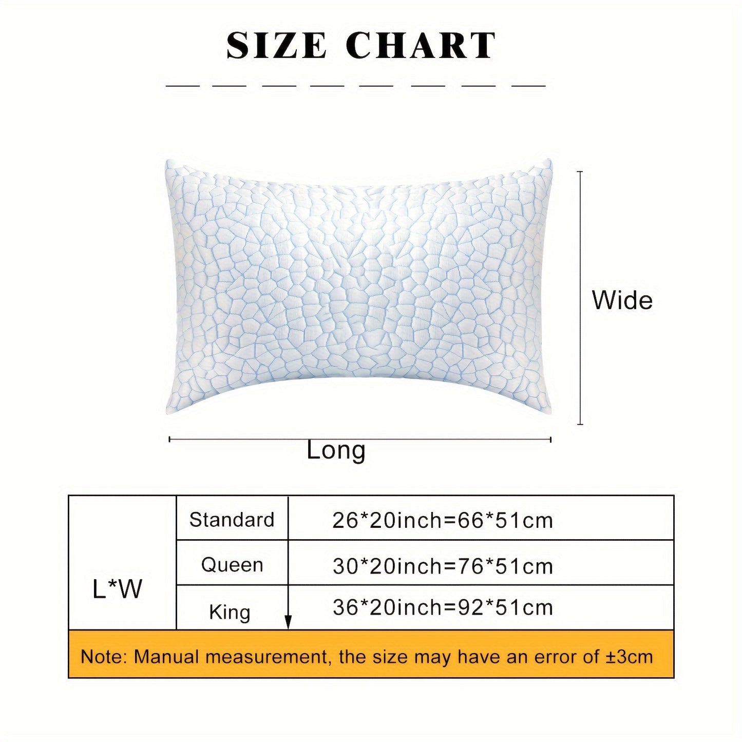 1pc Cooling Pillow with Adjustable Height & - Bed Pillow for Side/Back/Stomach Sleepers, Thermoregulating Technology, Removable & Washable Cover, Dual-Layer Cooling & Bamboo Rayon Side, Modern Bed Pillow for Hot Sleepers, All-Season Use, Machine