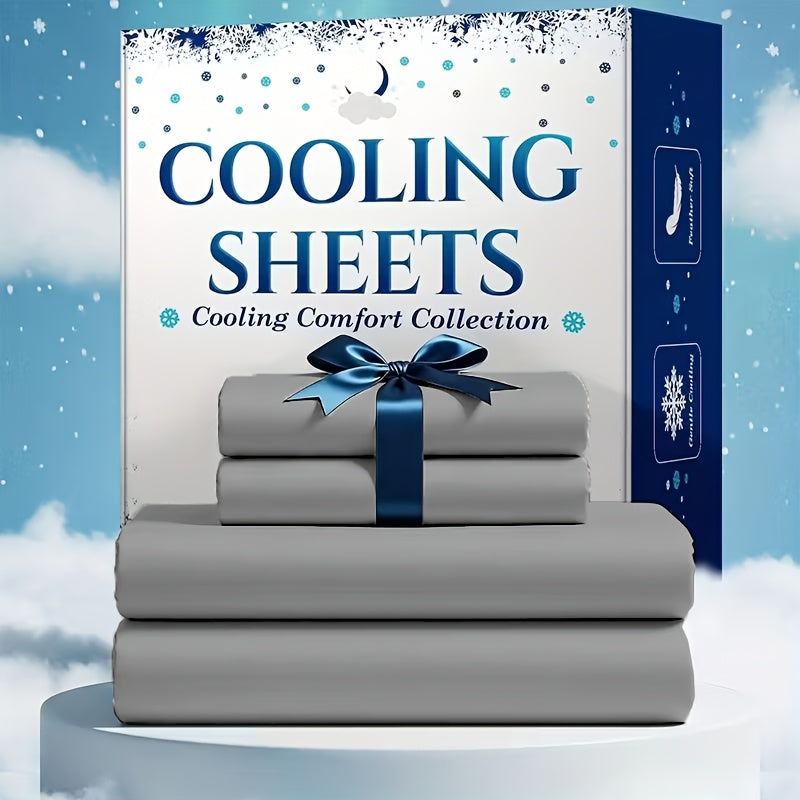 4/6-Piece Luxury Sheet Set - Breathable & Cooling Sheets - Hotel Luxury Bed Sheets Set - Easy & Secure Fit - Soft, Wrinkle Free & Comfy Sheets Set - Sheet Set with Extra Deep Pockets-4PC Random Color