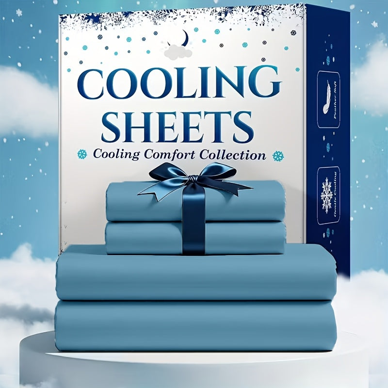 4/6-Piece Luxury Sheet Set - Breathable & Cooling Sheets - Hotel Luxury Bed Sheets Set - Easy & Secure Fit - Soft, Wrinkle Free & Comfy Sheets Set - Sheet Set with Extra Deep Pockets-4PC Random Color