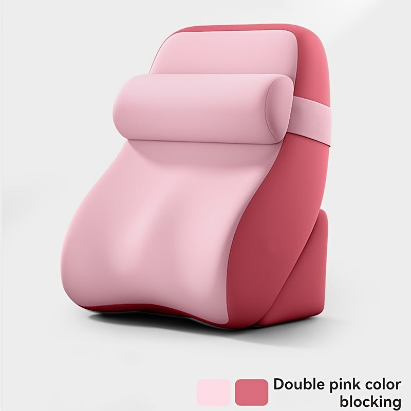 Adjustable Backrest Support Pillow for Sitting or Leaning, Ergonomic Cushion for Reading, Resting and Relaxing at Home, Soft Neck & Lower Back Support, Multi-Angle Design for Comfortable Lounge Seating