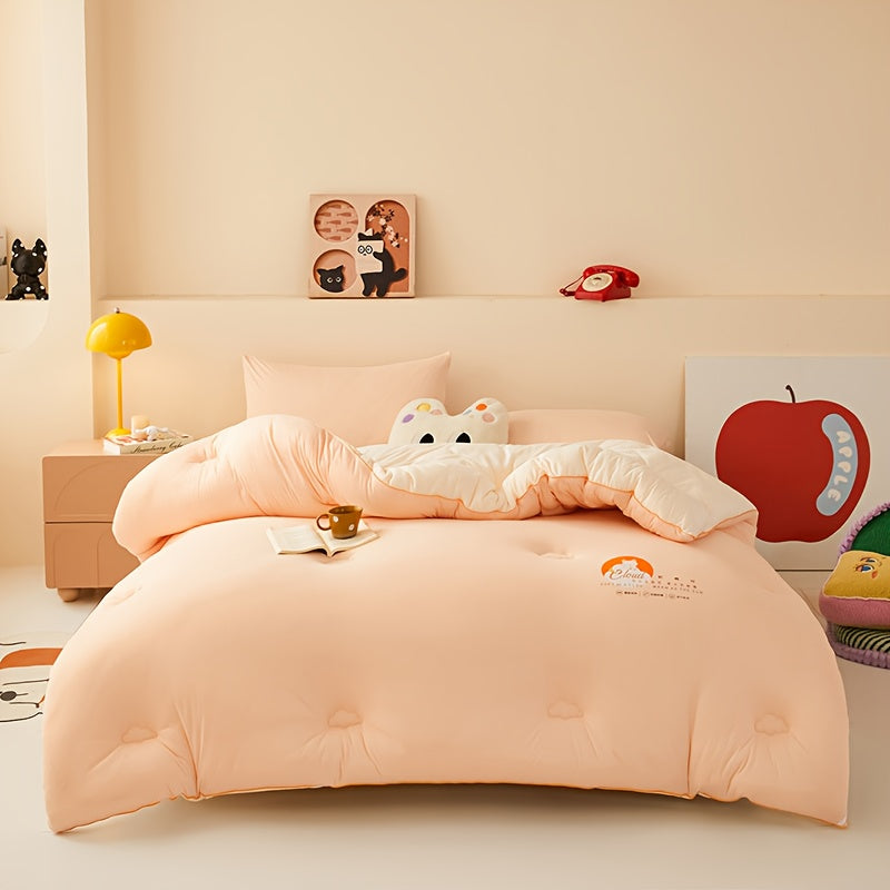 This Ultra-Soft And Fluffy Warm Quilt for Autumn And Winter Features a Cute Cat Pattern. It'S Beneficial for Sleep And Filled with Ultra-Fine Microfiber, Suitable for Bedrooms, Guest Rooms, Dormitories, And Outdoor Camping