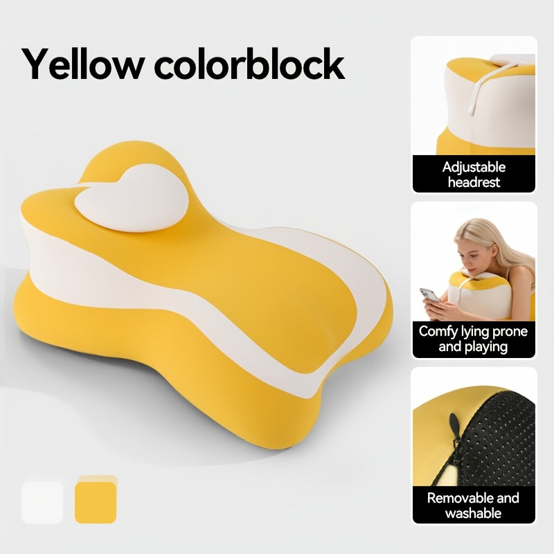 Multifunctional Pillow, Adult Pillow, Adaptive Pillow, Memory Foam Ergonomic Pillow, Cervical Pillow, Body Pillow, Prone Pillow For Sleeping, Neck Support Pillow Acid Reflux & Sitting Up, Ideal For Massage, With Removable Cover, Perfect Gift.