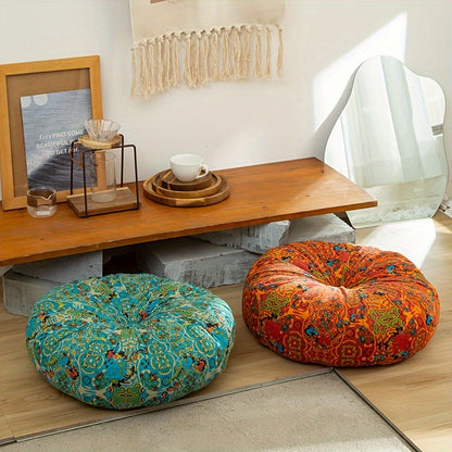 [Style Cushion] 1pc Bohemian Vintage Thickened Cushion | Round Square Comfortable Home Pillow