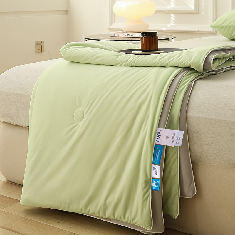 1pc Cool Quilt Large Size for Single and Double Beds, Cold Touch Fabric Absorbs Body Heat, Double-sided Cool Design Soft and Fluffy Blanket, Suitable for Sweating and Hot Sleeping at Night