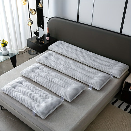 [Luxury Elongated Pillow] High-End Luxury Elongated Pillow Core, Long Body Pillow for Bedroom Bedding, Soft And Comfortable Long Pillow Core, Suitable for Single/Double Use in Hotels Or Homes