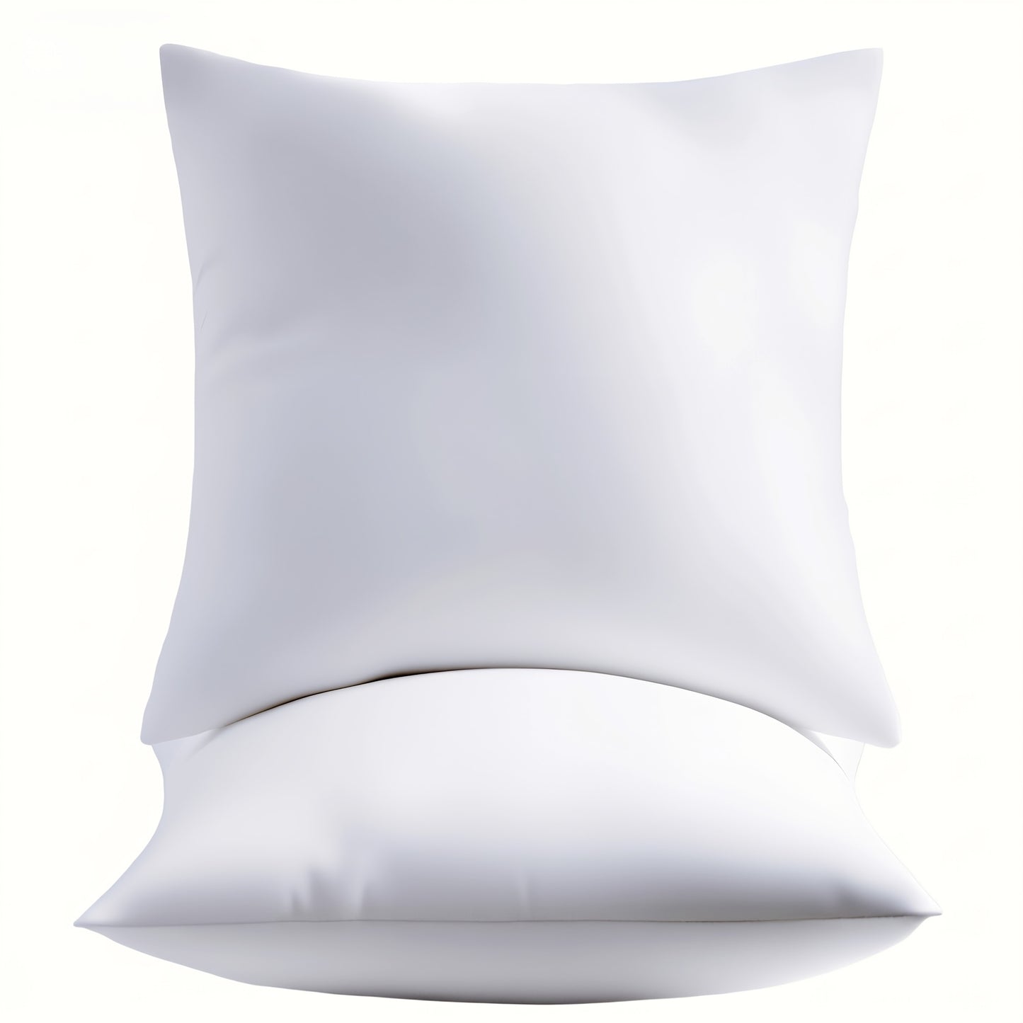 Throw Pillows Insert (Pack of 2, White) - 16 X16/18 X 18/20 X 20/22 X22 Inches Bed and Couch Pillows - Indoor Decorative Pillow
