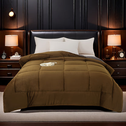 Of Milk Velvet Thick Blanket, Lamb Velvet Winter Quilt, Double-Sided Plush Warm Comforter, Soft, Breathable, And Comfortable, Specially Designed for Hotel And Home Bedrooms