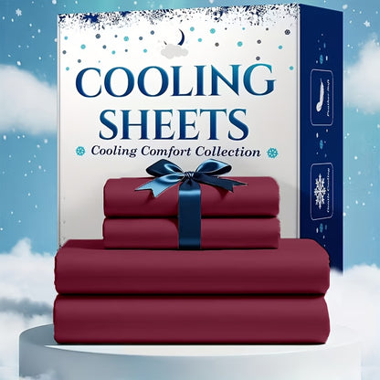 4/6-Piece Luxury Sheet Set - Breathable & Cooling Sheets - Hotel Luxury Bed Sheets Set - Easy & Secure Fit - Soft, Wrinkle Free & Comfy Sheets Set - Sheet Set with Extra Deep Pockets-4PC Random Color