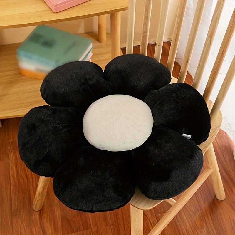 1pc Cozy Flower-Shaped Plush Pillow - Hypoallergenic, Allergy-Friendly Sofa &  Seat Cushion in Pastel Tie-Dye | Ideal for Home Decor, Birthday, Easter &  Gifts |,  Clean Only, Throw Pillows for Couch for Halloween and Christmas