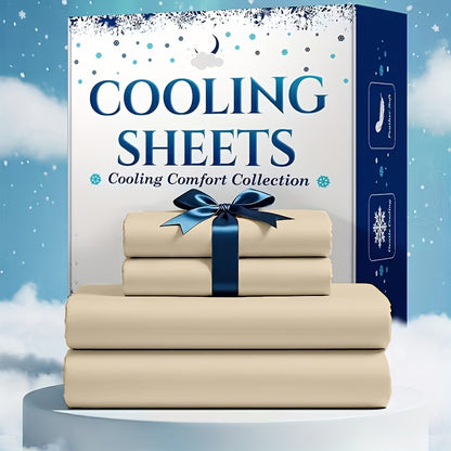 4/6-Piece Luxury Sheet Set - Breathable & Cooling Sheets - Hotel Luxury Bed Sheets Set - Easy & Secure Fit - Soft, Wrinkle Free & Comfy Sheets Set - Sheet Set with Extra Deep Pockets-4PC Random Color