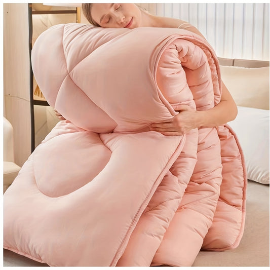 One Ultra-soft All-season Universal Duvet Cover/thick Quilted Comforter with High-resilience Filling. Suitable for Single or Double Use. Machine Washable. Can Be Used in Bedrooms, School Dormitories, and as a Christmas Holiday Gift